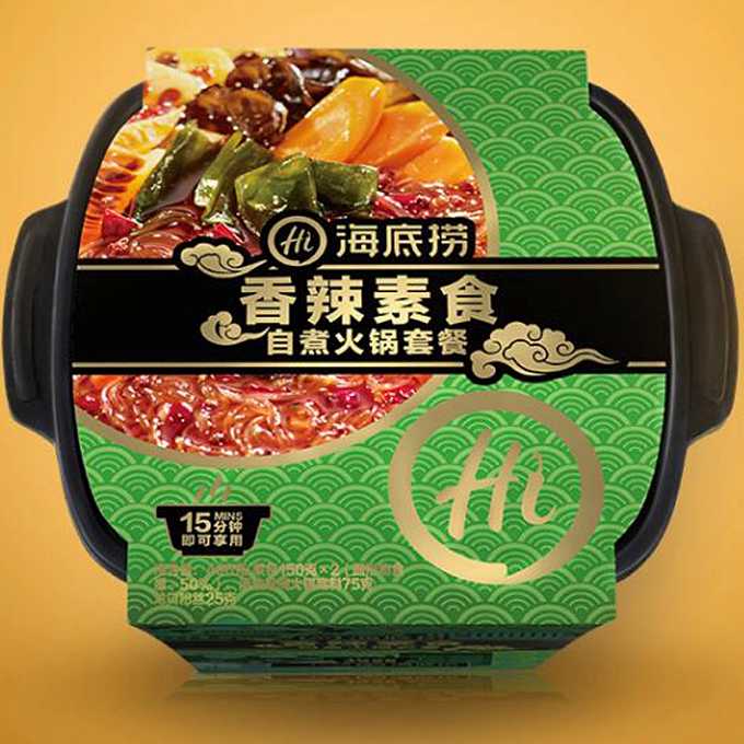 海底捞香辣素食自煮火锅 400g/ HDL Vege Hot Pot With Heating Pad