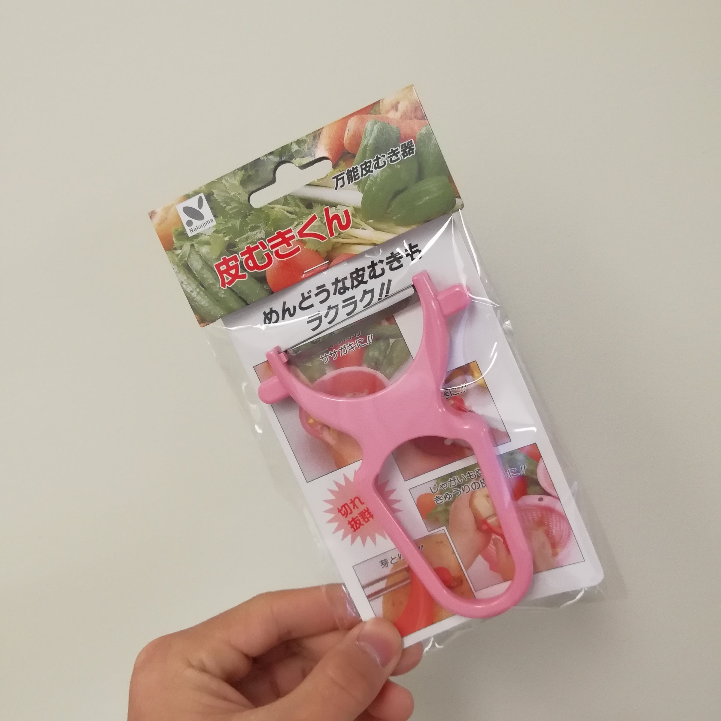 日式粉色削皮刀