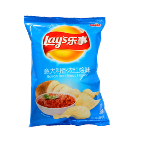 【两袋装】乐事薯片-意大利香浓红烩味（70g）